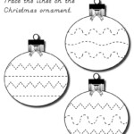 61 Christmas Tracing Worksheets Preschool Free Picture Ideas
