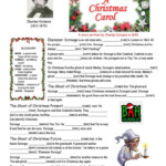 A Christmas Carol Summary Cloze - English Esl Worksheets For