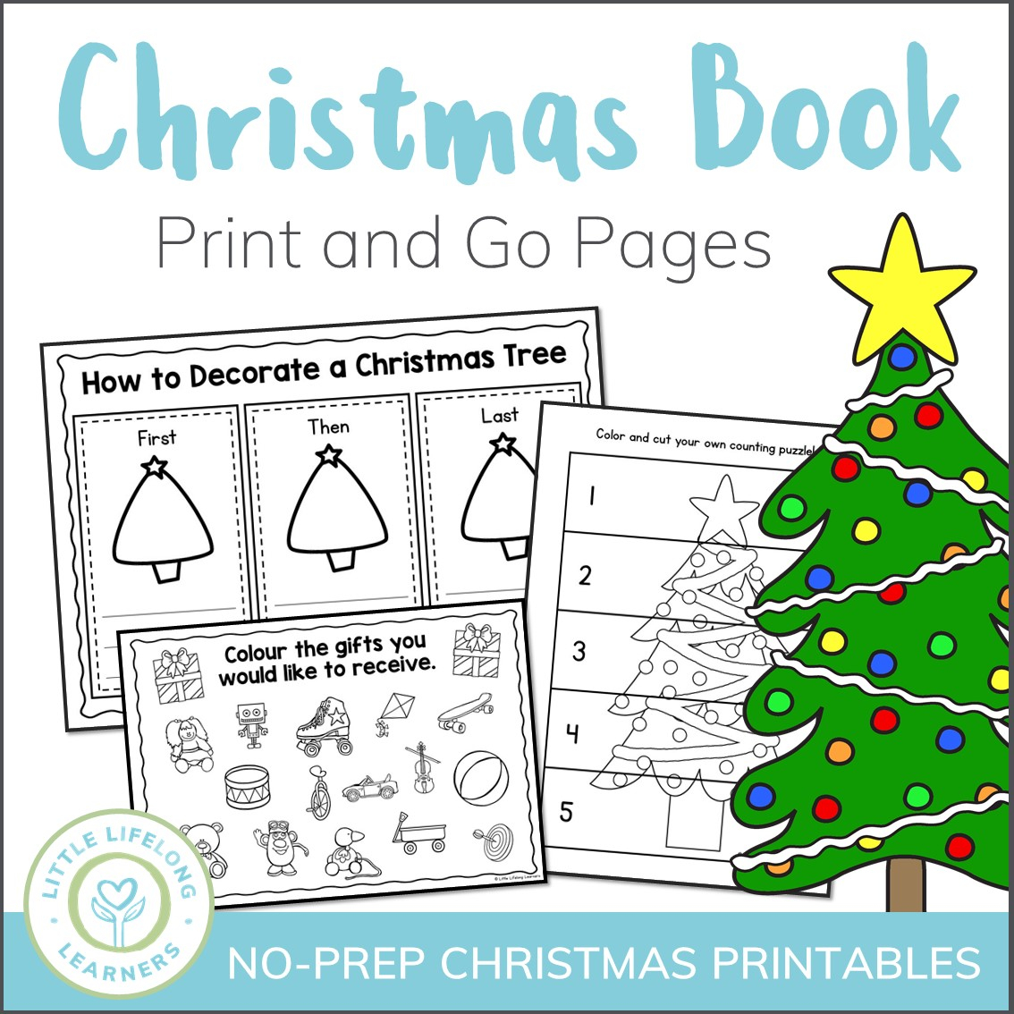 Christmas Activity Book Printables