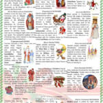 Christmas Around The World - English Esl Worksheets For