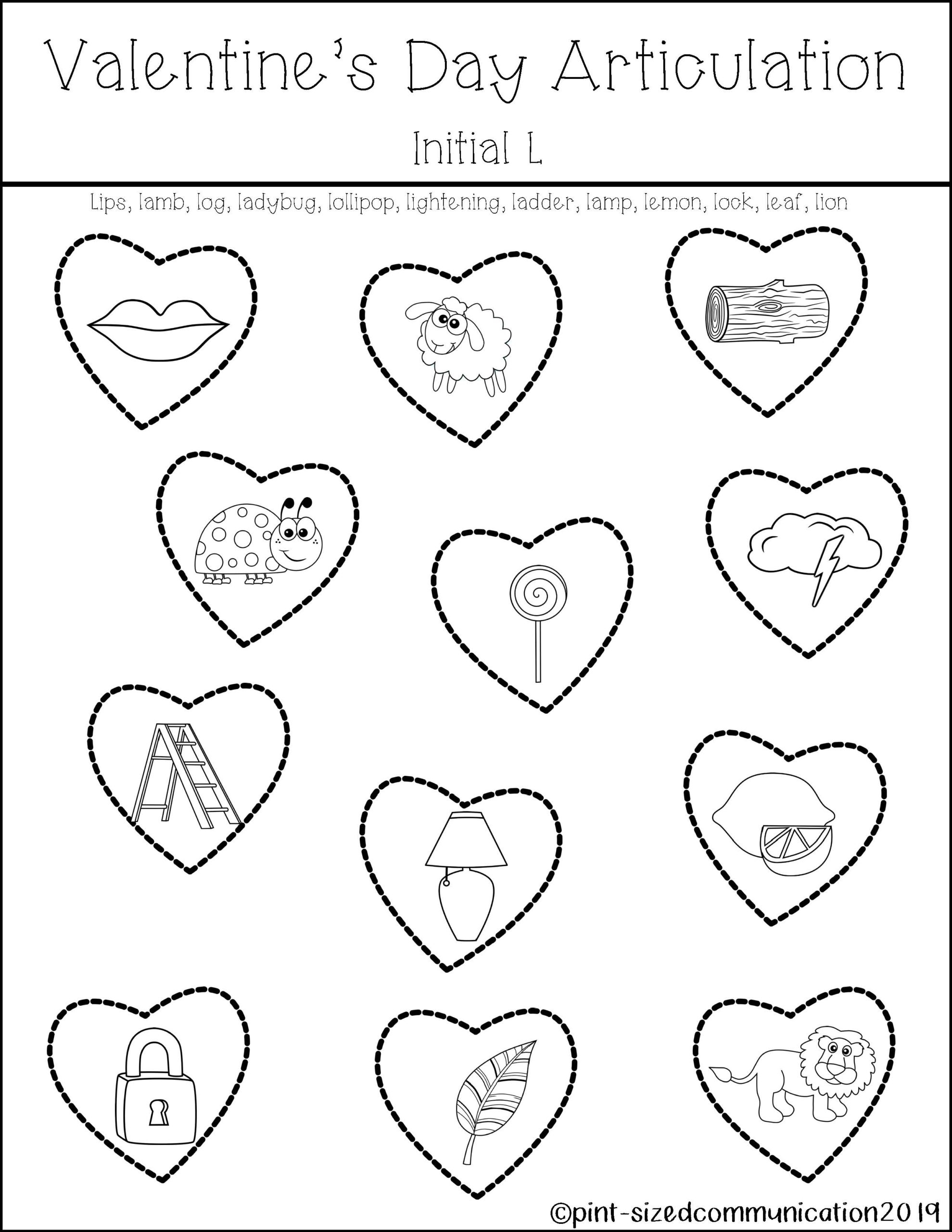 Christmas Articulation Worksheets | Printable Worksheets And