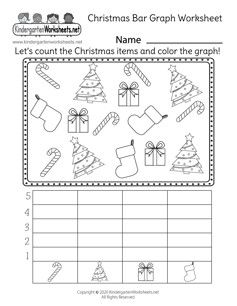 Christmas Bar Graph Worksheet - Free Printable, Digital, &amp;amp; Pdf