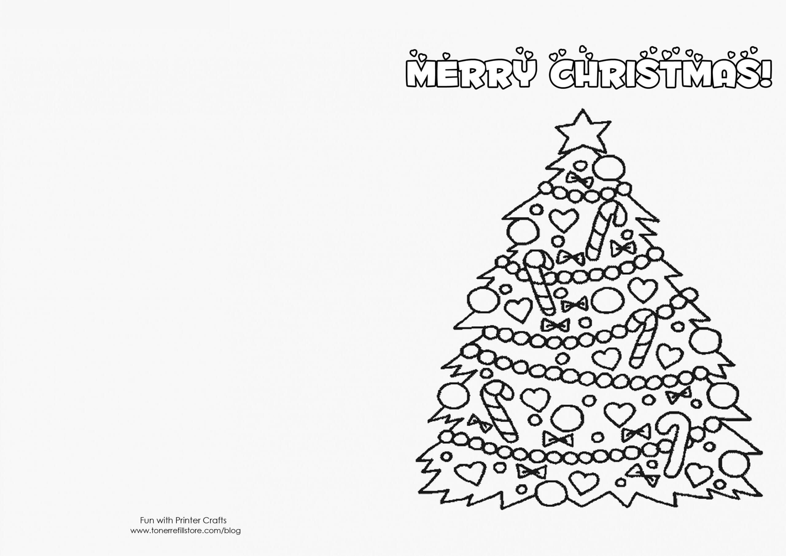 Christmas Card Templates To Color | Reactorread Throughout