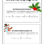 Christmas Carols Printable Puzzle Game | Woo! Jr. Kids