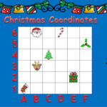 Christmas Coordinates | Christmas Math Activities, Map