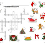 Christmas Crossword - English Esl Worksheets For Distance