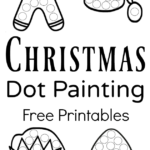 Christmas Dot Painting {Free Printables} | Preschool