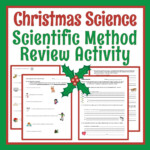 Christmas Holiday Science Worksheet For Middle School