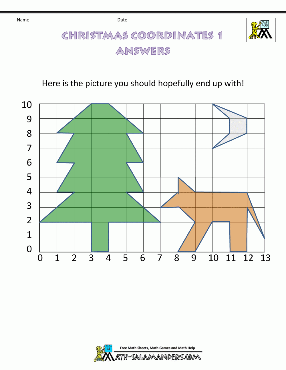Christmas Math 5Th Grade Worksheets