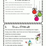 Christmas Math Activities: Worksheets, Games, Brain Teasers