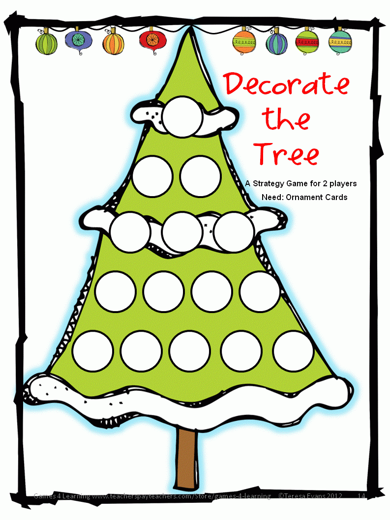 Christmas Math Activities: Worksheets, Games, Brain Teasers