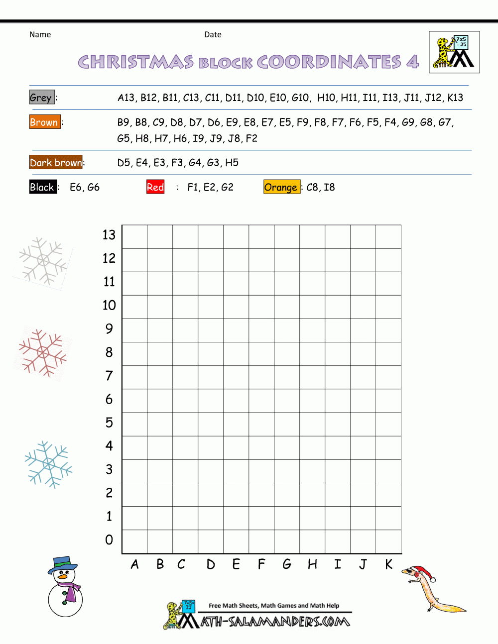 Christmas Math Activities