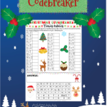 Christmas Maths Multiplication Code Breaker | Christmas Math