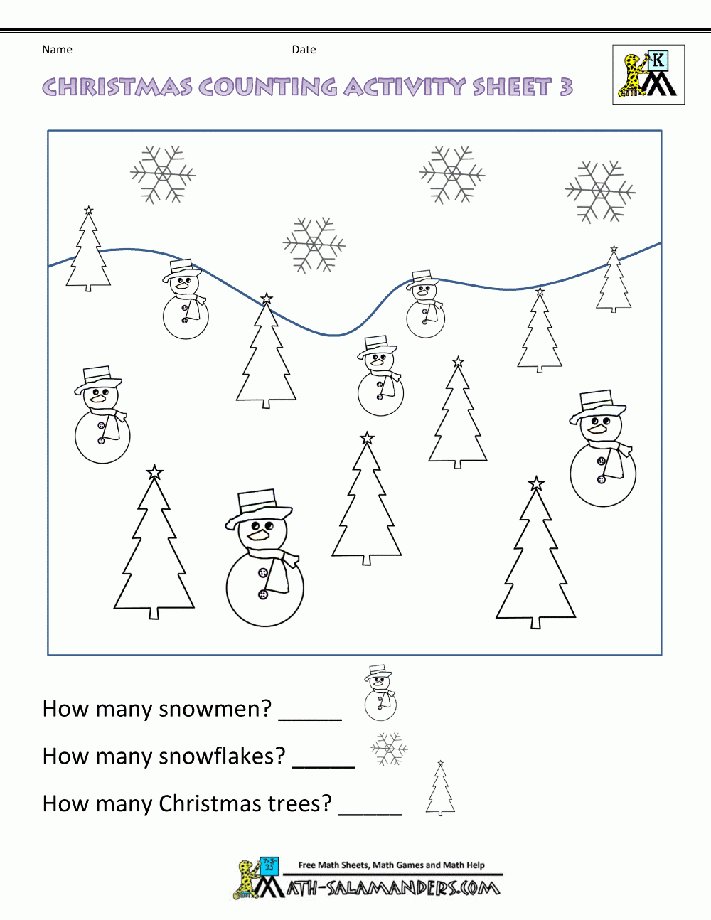 Christmas Themed Maths Worksheets Ks2