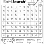 Christmas No Prep Packet (1St Grade) | Christmas Word Search