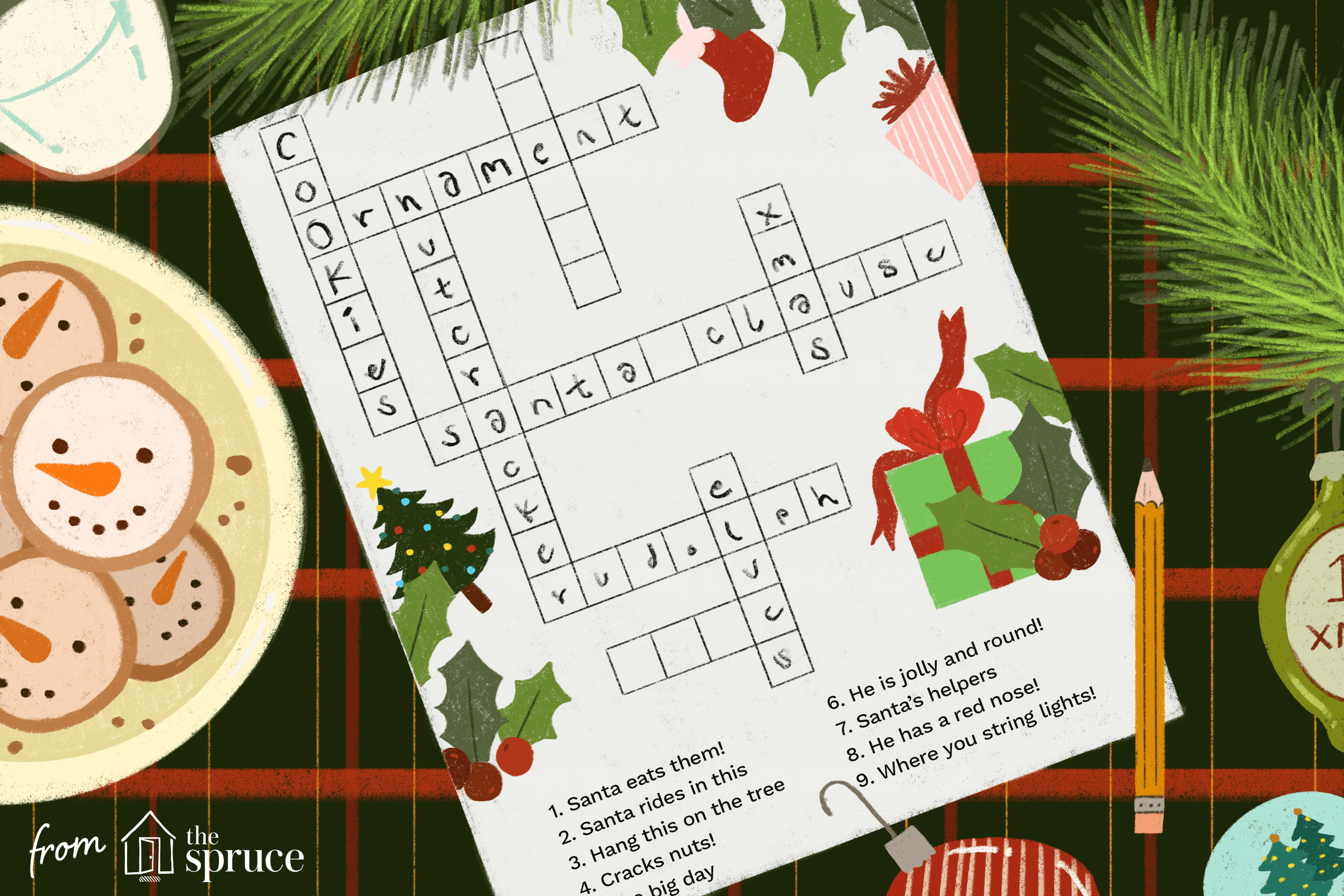 Christmas Puzzles And Games For Kids