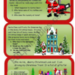 Christmas Reading And Writing Comprehension Worksheet 2