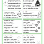 Christmas Rhymes - English Esl Worksheets For Distance