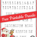 Christmas Secret Code Worksheet - Free Printable - Growing