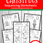 Christmas Sequence Worksheet Pack | Sequencing Worksheets
