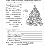 Christmas Tree - English Esl Worksheets For Distance