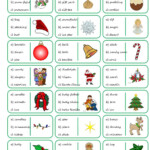 Christmas Vocabulary Quiz | Christmas Worksheets, Christmas