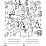 Christmas Worksheet In French 614923 | French Christmas