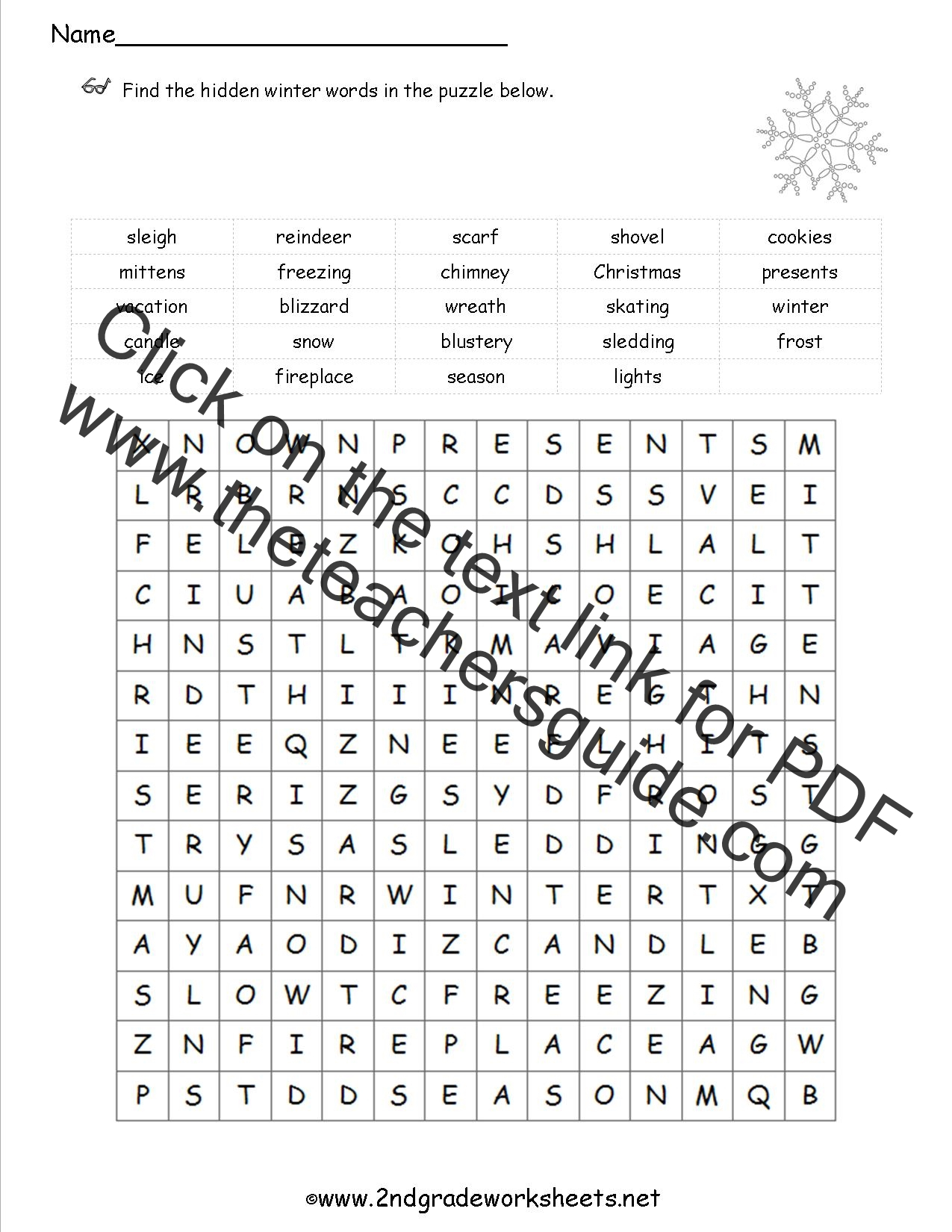 Christmas Worksheets And Printouts