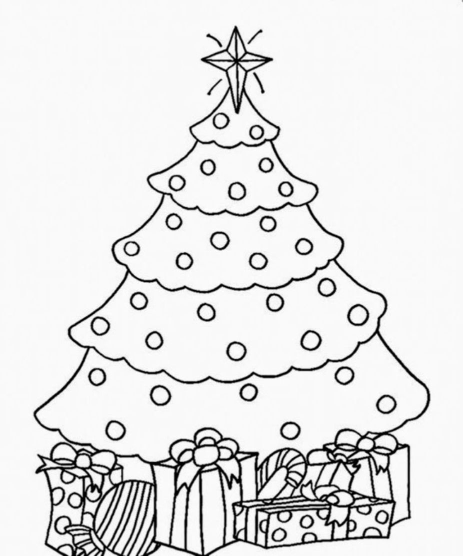 Coloring Christmas Tree – Coloring Pages | Christmas Tree