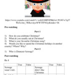 English Esl Christmas Carol Worksheets - Most Downloaded (36