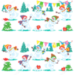 Find 10 Differences In A Christmas Visual Puzzle With