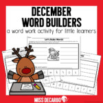 Free Christmas Activities, Ideas, And Games For Literacy