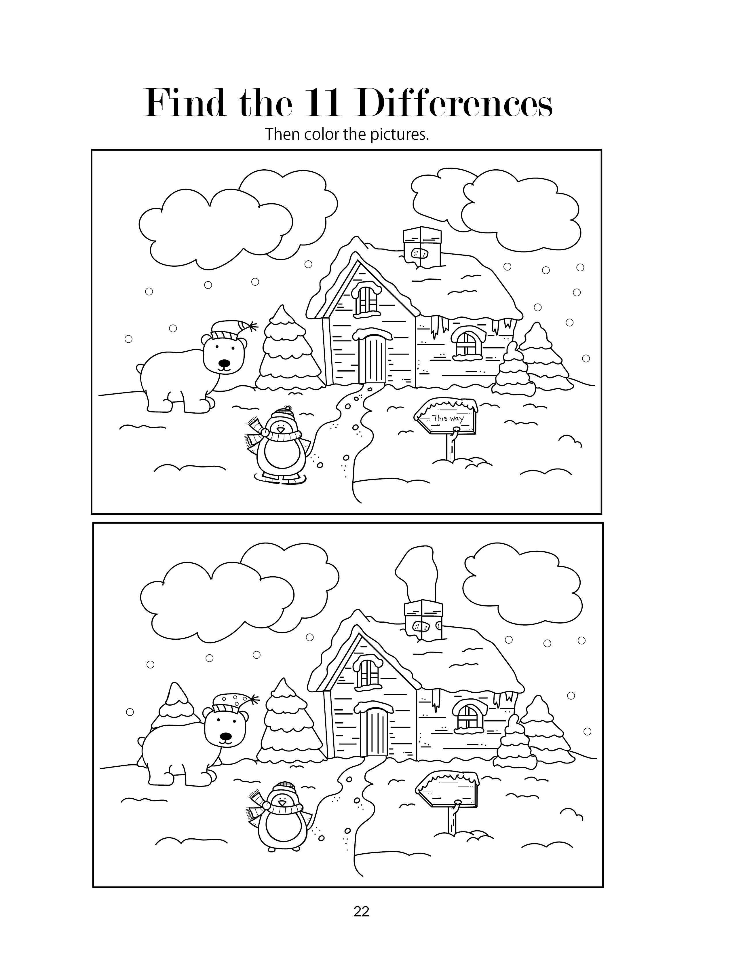 Free Christmas Activity Page | Christmas Activity Book