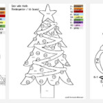 Free Christmas Colornumber