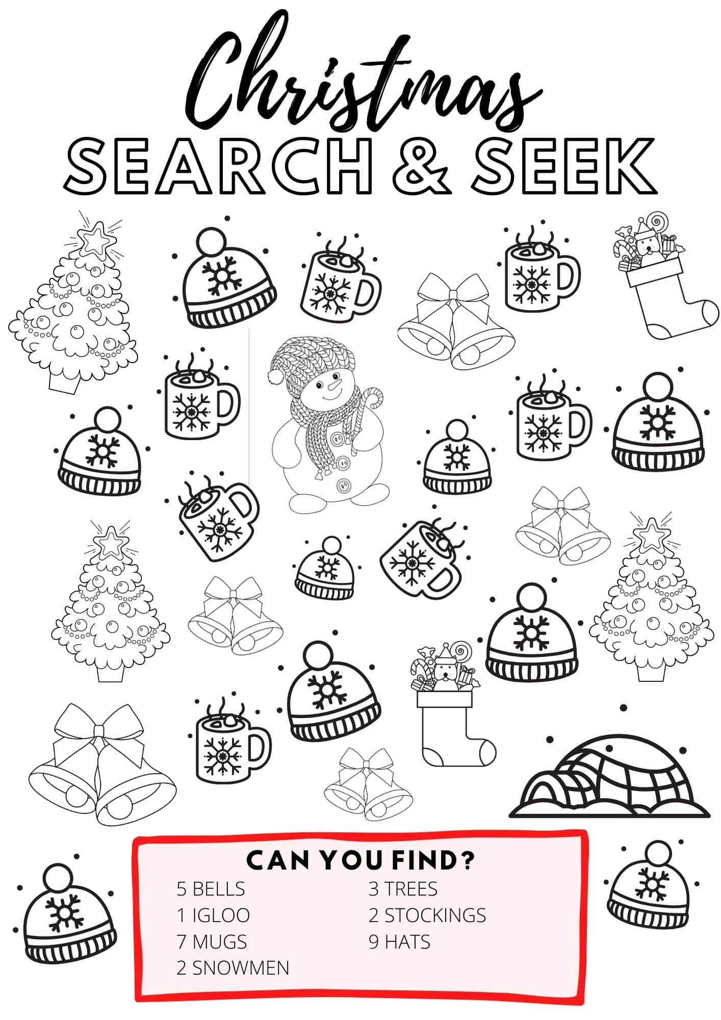 Free Christmas Colouring &amp;amp; Activity Pages For Kids - The
