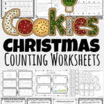 Free Christmas Cookies Counting Worksheets