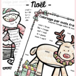 Free French Christmas Coloursight Word Sheets | Free In