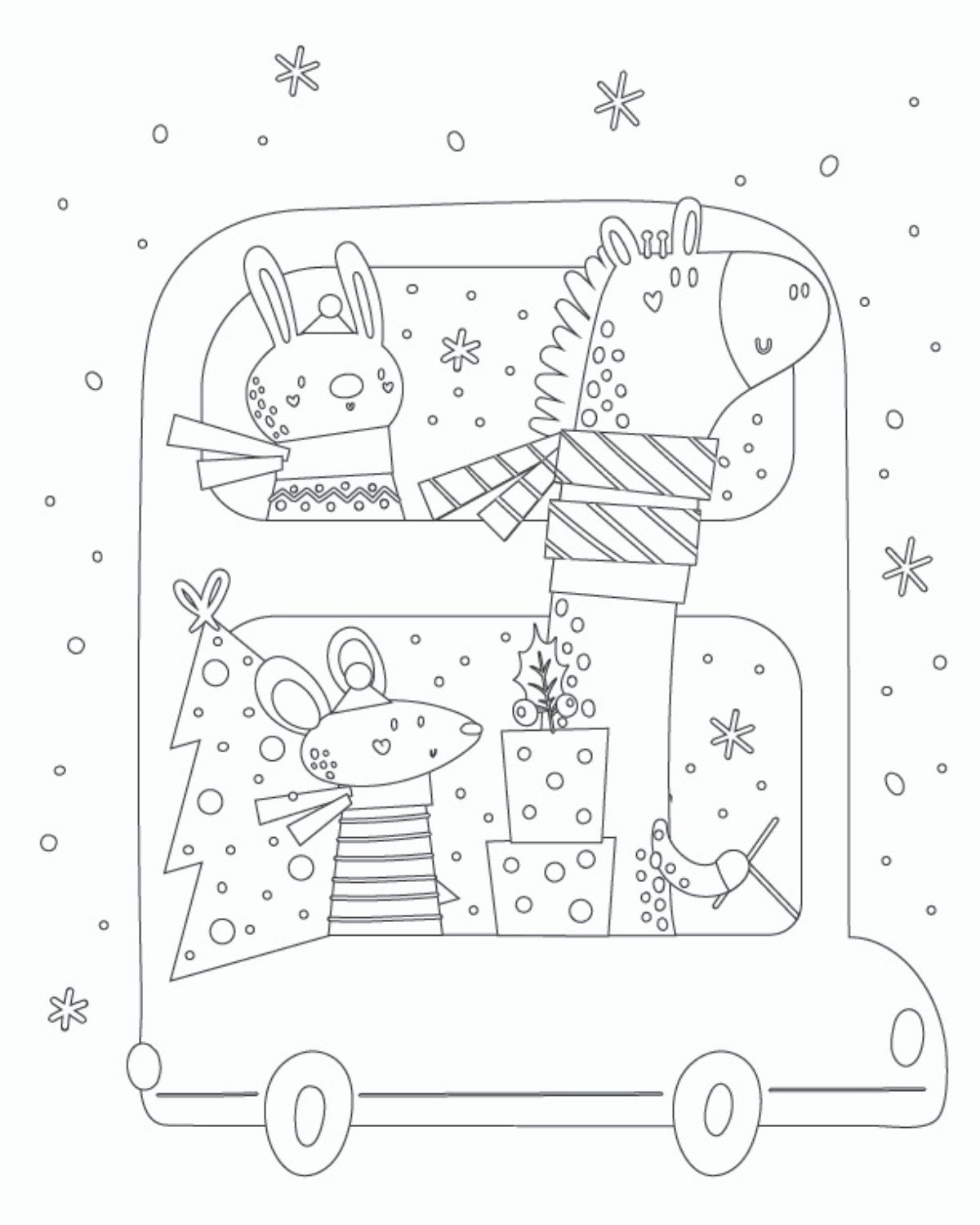 Free Printable Christmas Activity Sheets - High Chair Chronicles