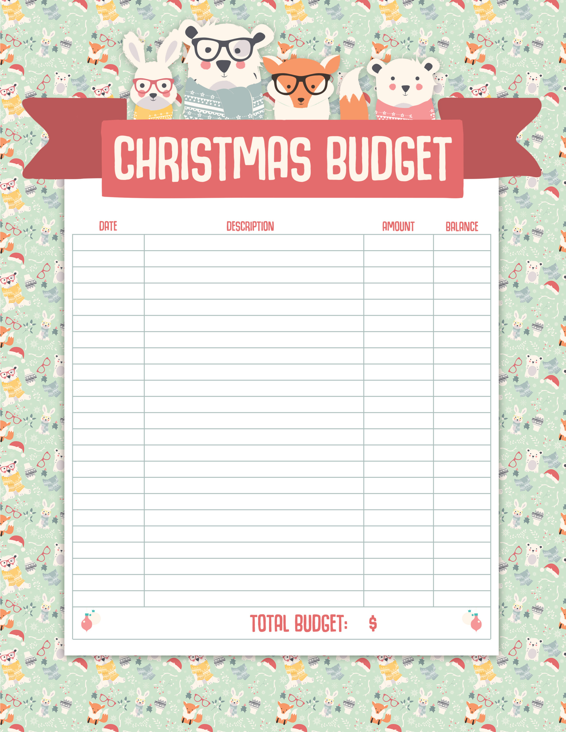 Free Printable Christmas Planner Pack | The Cottage Market
