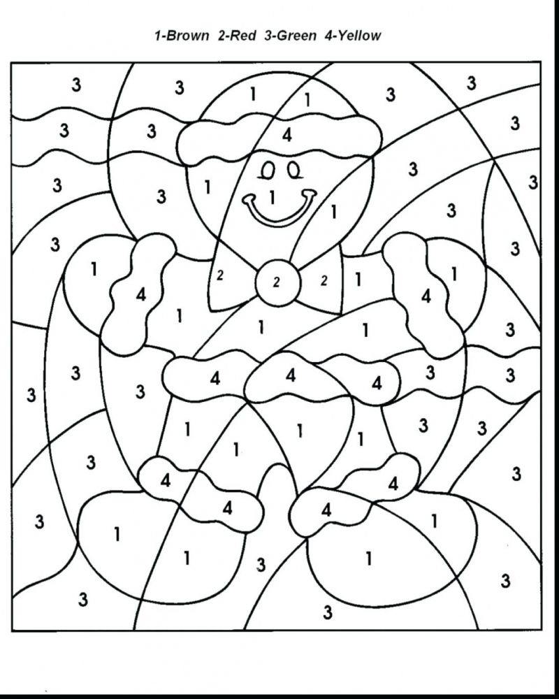 Free Printable Coloring Math Worksheets For 3Rd Grade - Math