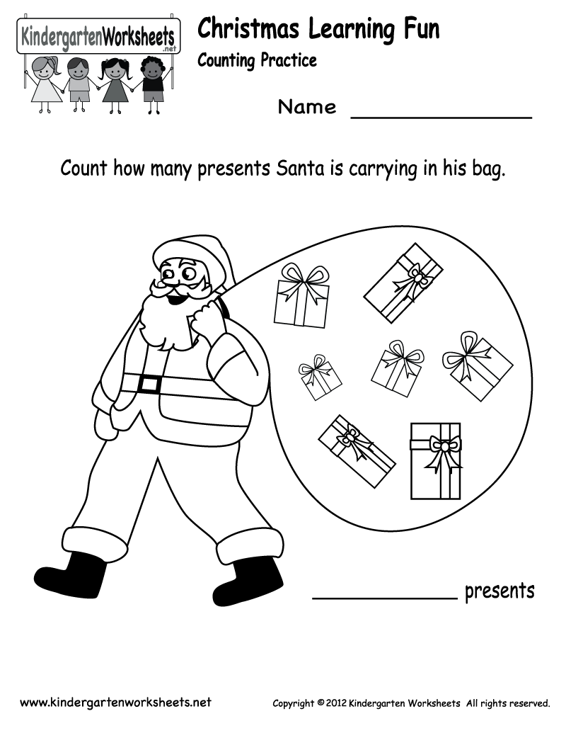 Free Printable Christmas Worksheets For 4th Grade Pdf