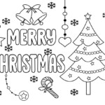 Free Printable Merry Christmas Coloring Pages | Printable