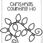 Free Printable Numbers Christmas Preschool Worksheets