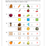 Free Printable Picture Analogy Worksheets - Logical