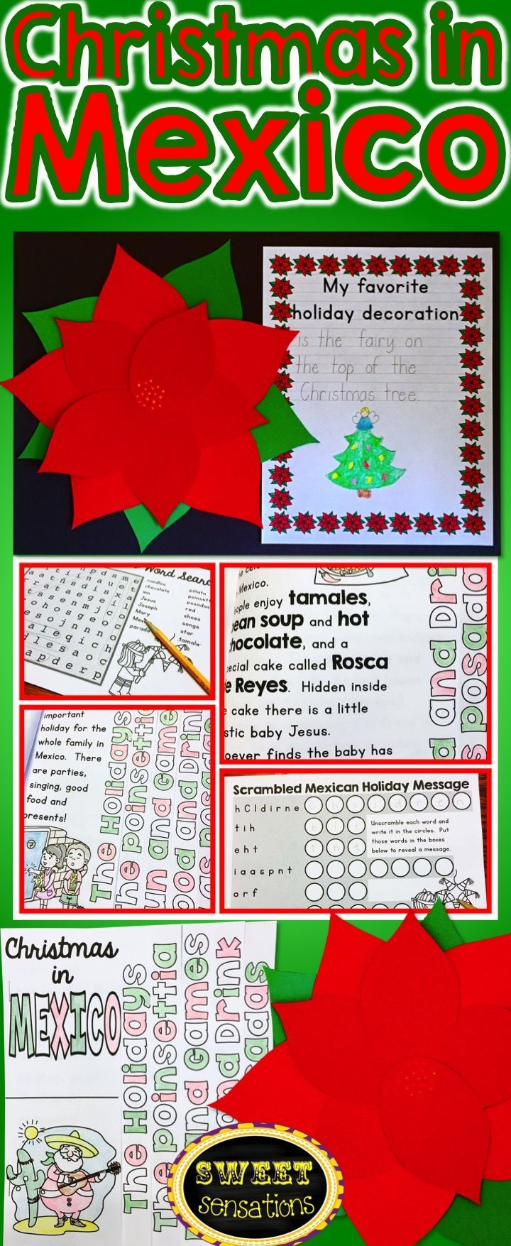 Holidays Around The World - Christmas In Mexico. Make A