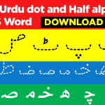 How To Type Urdu &amp; English Tracing And Half Alphabets In Ms Word | Download  Urdu/hindi Tracing Font