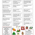 Let's Talk About Christmas - English Esl Worksheets For