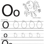 Letter O Worksheet For Alphabet Learning | Letter O