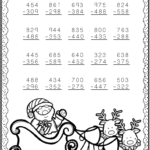Lots Of 3-Digit Subtraction With Regrouping Practice With A