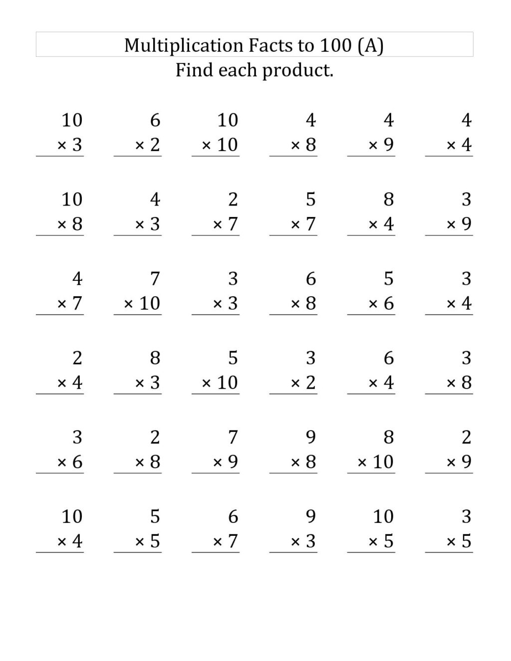 Math Worksheet ~ Christmas Math Activities For 3Rde